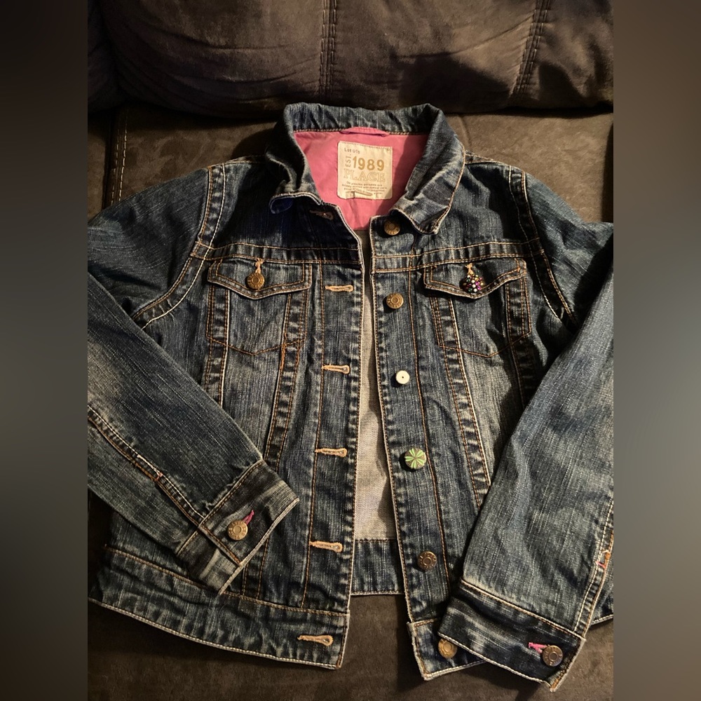 Childrens Place Jean Jacket 12